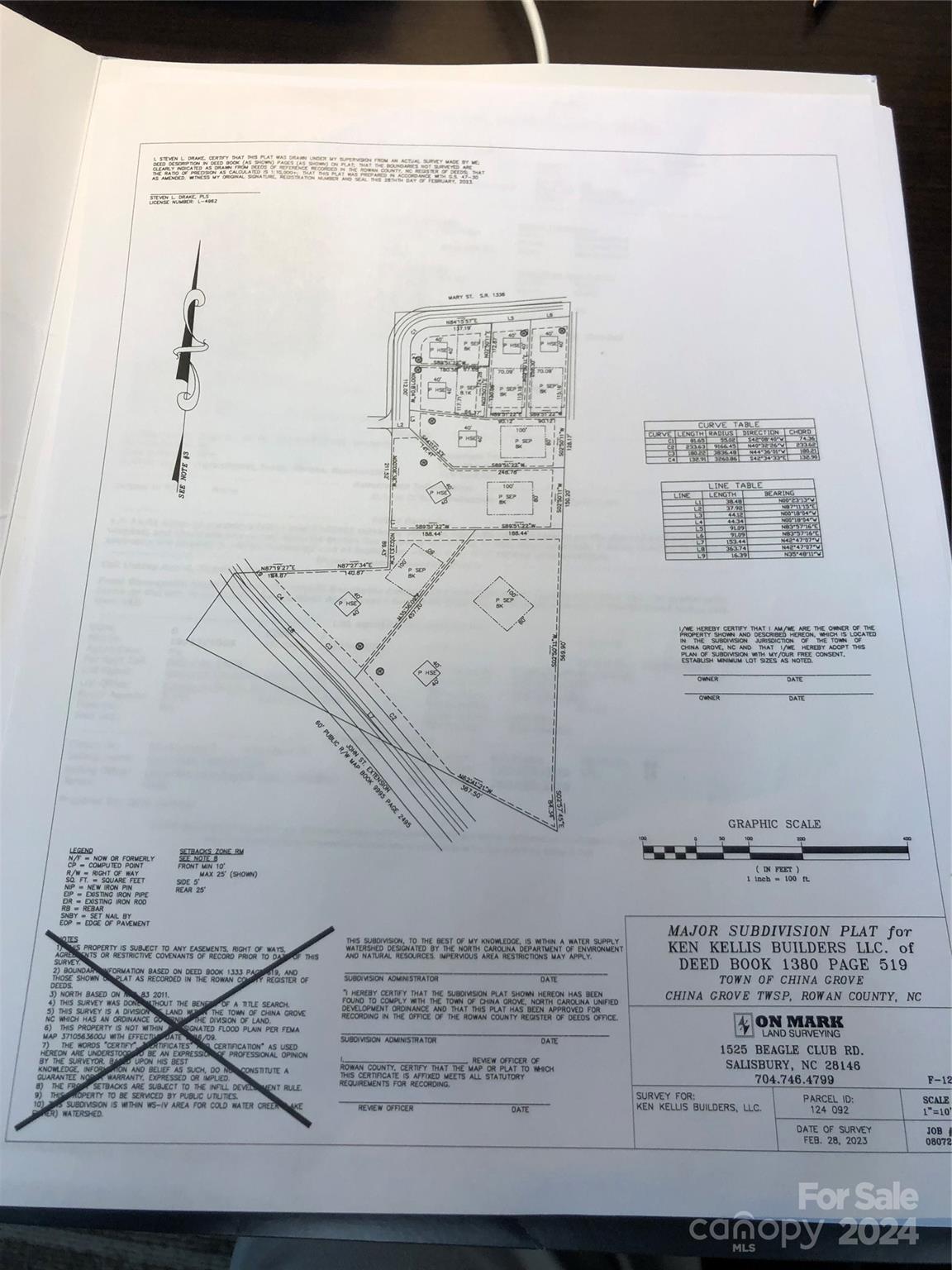 Mary Street, China Grove, NC 28023, MLS # 4168688