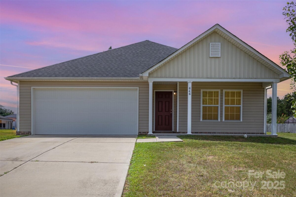 646 Scarlet Leaf Lane, Oakboro, NC 28129, MLS # 4284812