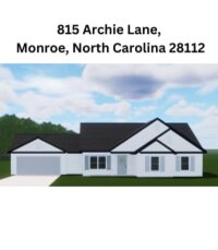 815 Archie Lane, Monroe, NC 28112, MLS # 4161963 - Photo #1